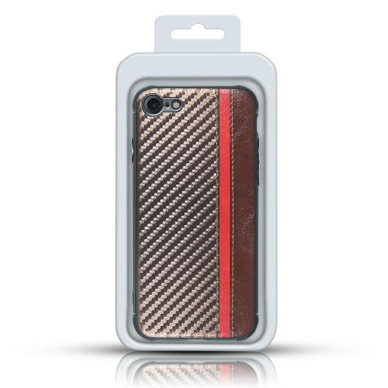Чехол MULSAE CARBON Samsung A20S brown