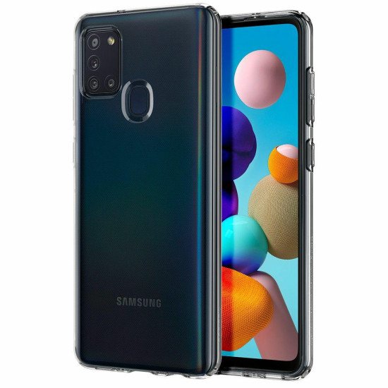 Чехол SPIGEN LIQUID CRYSTAL Samsung A21S clear Чехол SPIGEN LIQUID CRYSTAL Samsung A21S clear