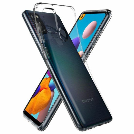 Чехол SPIGEN LIQUID CRYSTAL Samsung A21S clear Чехол SPIGEN LIQUID CRYSTAL Samsung A21S clear