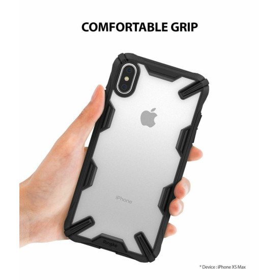 Чехол SPIGEN RINGKE FUSION X iPhone X/XS black
