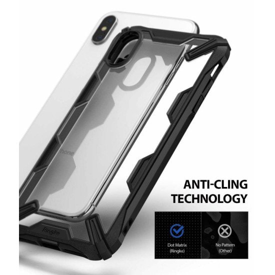Чехол SPIGEN RINGKE FUSION X iPhone X/XS black