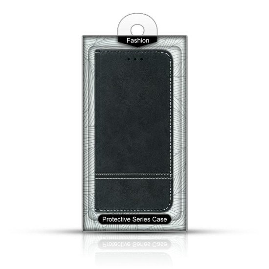 Чехол SUEDE BOOK LG K50S black