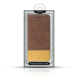Чехол SUEDE BOOK Samsung A20E brown