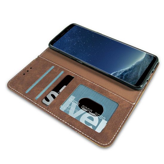 Чехол SUEDE BOOK Samsung A70 brown Чехол SUEDE BOOK Samsung A70 brown