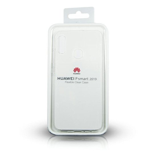 Чехол оригинальный CASE HUAWEI P SMART 2019 BOX clear Чехол оригинальный CASE HUAWEI P SMART 2019 BOX clear